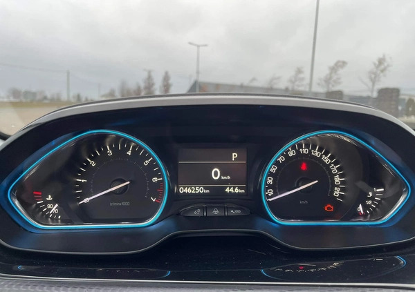 Peugeot 2008 cena 57500 przebieg: 46031, rok produkcji 2018 z Wieleń małe 254